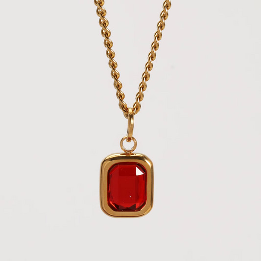 RUBY PENDANT (GOLD)
