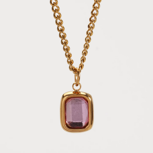 TOURMALINE PENDANT (GOLD)
