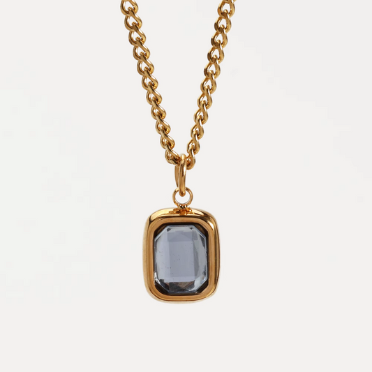 TOPAZ PENDANT (GOLD)