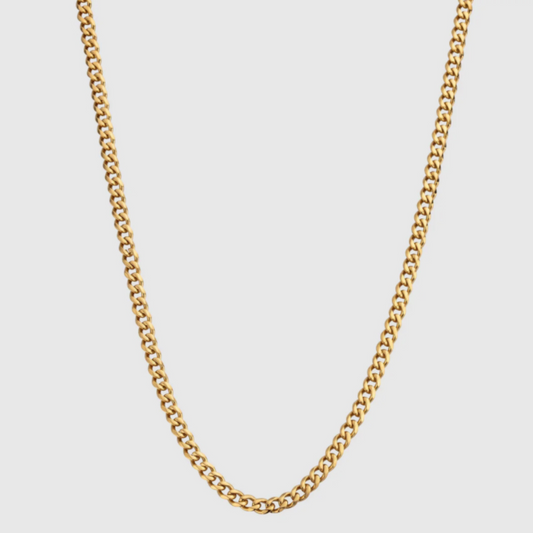 Cuban Chain (Gold) 3mm